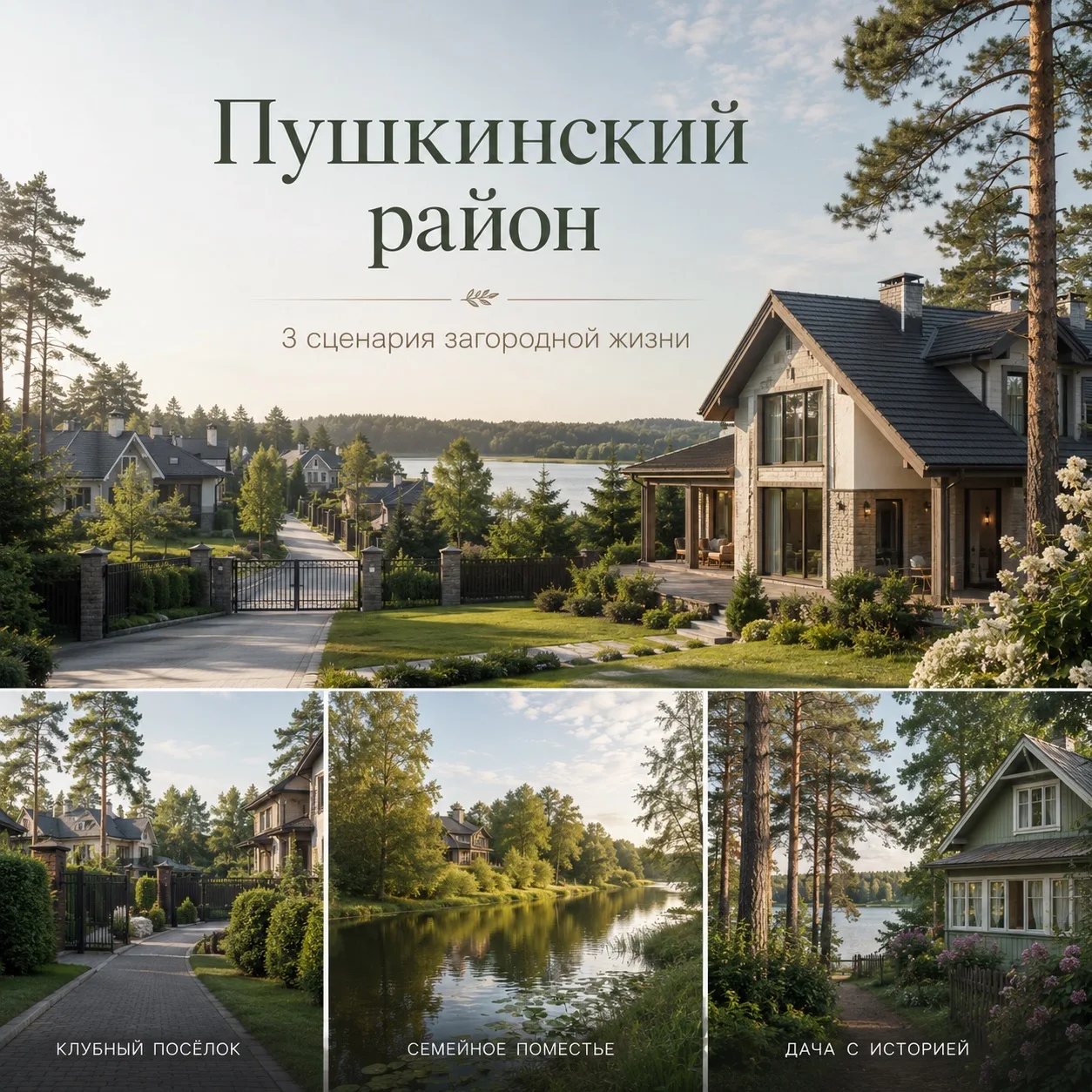 Пушкинский район: почему его всё чаще смотрят для загородной жизни 🌿

Рынок загородной недвижимости