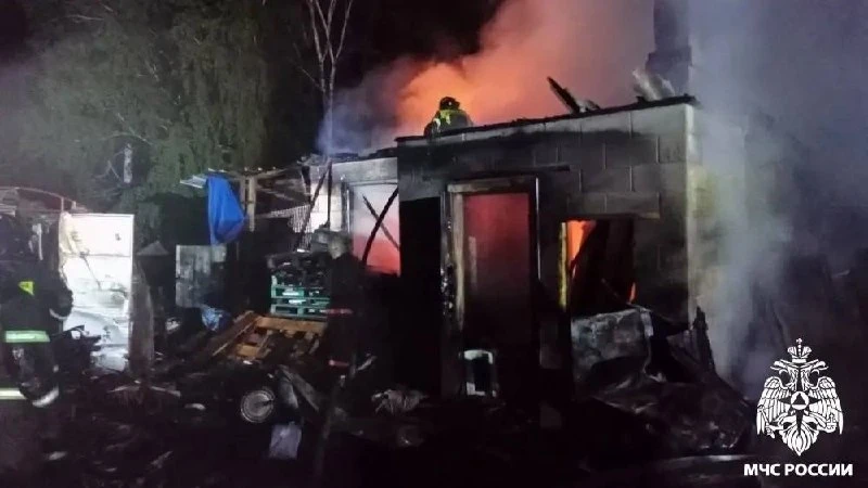 Два ребенка пострадали в результате пожара в Новокузнецке