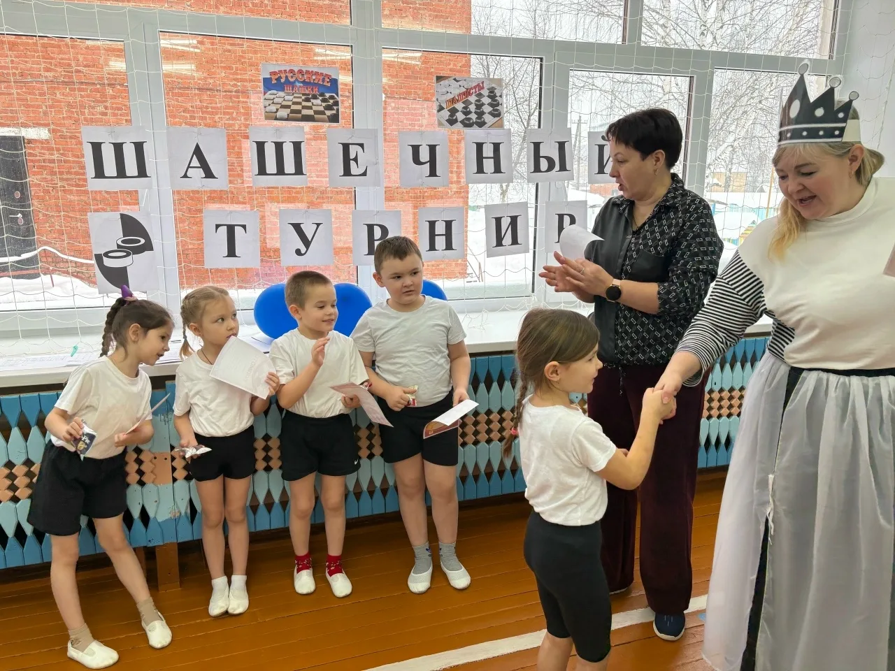 Сегодня, 3 февраля, в нашем детском саду состоялся шашечный турнир среди воспитанников ...