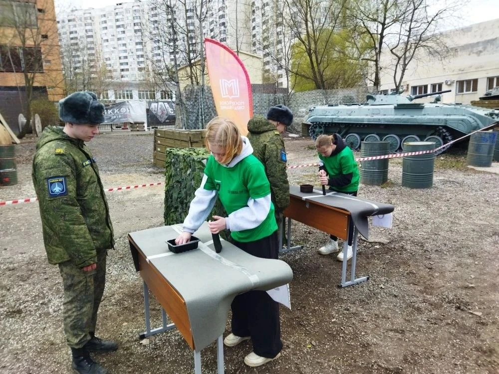 ✨ Наша команда в полуфинале состязания «Марш-бросок»!   🤝 На базе Военно-учебного центра РТУ МИРЭА п