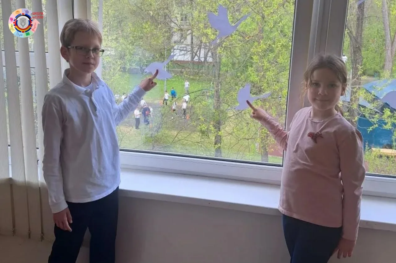 В каждом окне – Победа  🤍 В честь 81‑й годовщины Победы в Великой Отечественной войне 1941-1945 годо