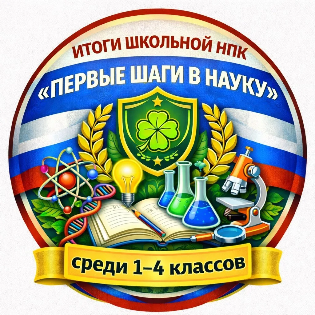 🔬 В школе завершилась научно-практическая конференция «Первые шаги в науку» среди учащихся 1-4 класс