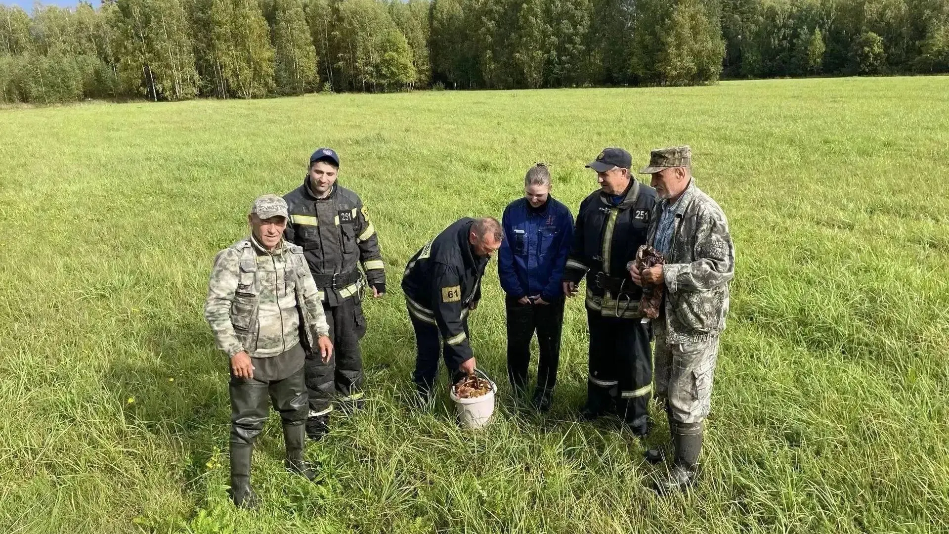 В Орехово-Зуевском округе спасатели два часа искали заблудившуюся грибницу — она вышла ...