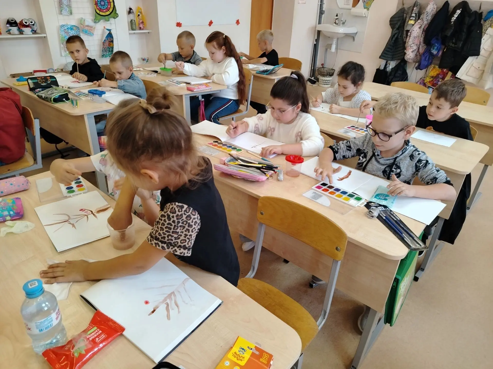 26.09 в подготовительной группе прошёл очередной насыщенный день.