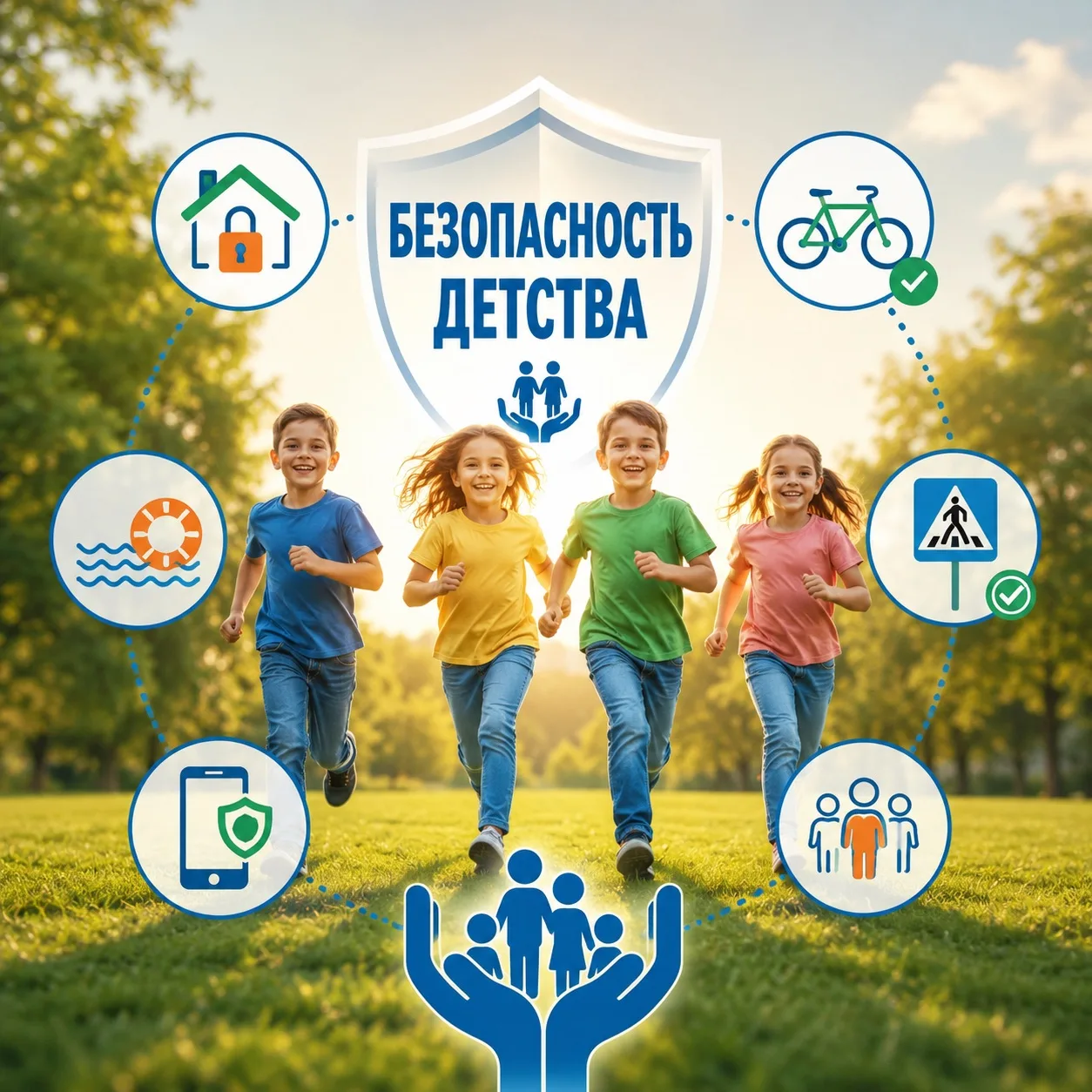 👨‍👩‍👧‍👦 Лето должно быть безопасным!