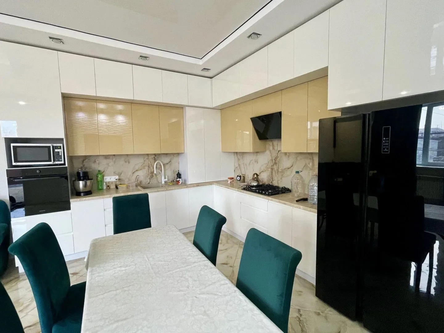 💎Дом 115 м² на 6 сотках. Кухня-гостиная 34 м², тёплый пол, дизайнерский ремонт