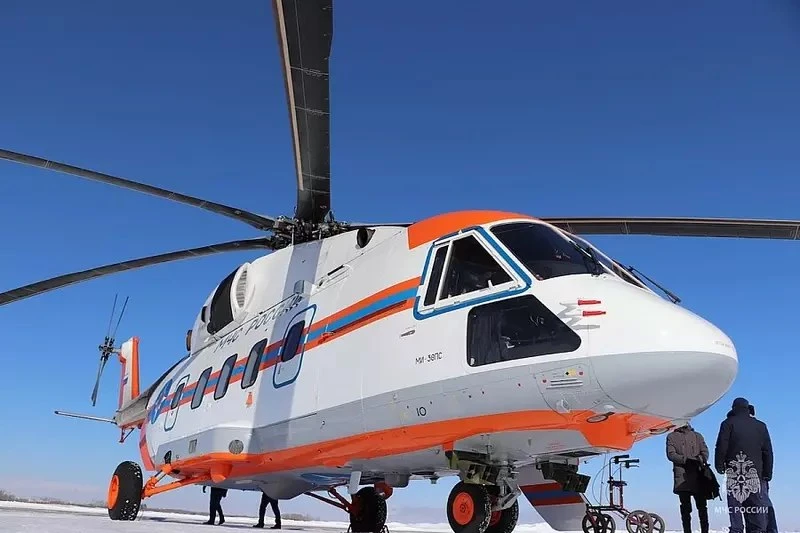🚁 МЧС получило модифицированные вертолёты Ми-38 для работы в Арктике