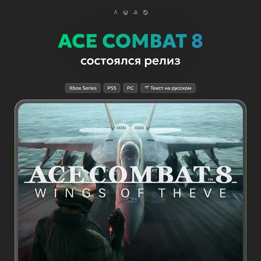 ✈ Состоялся релиз Ace Combat 8.