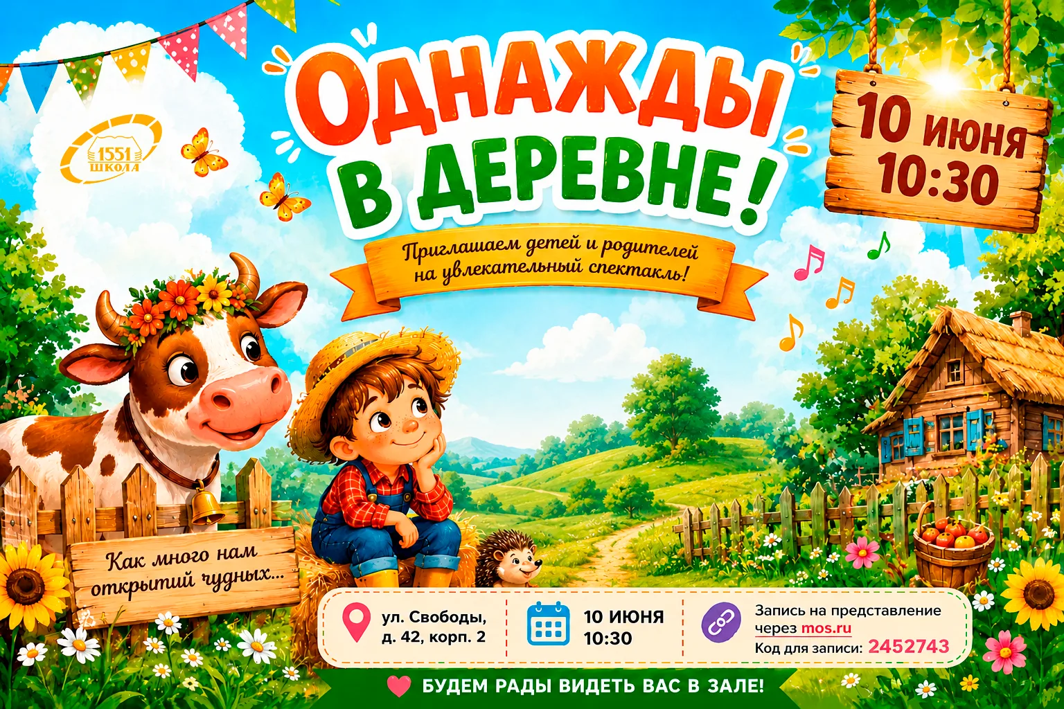🎭 «Однажды в деревне»