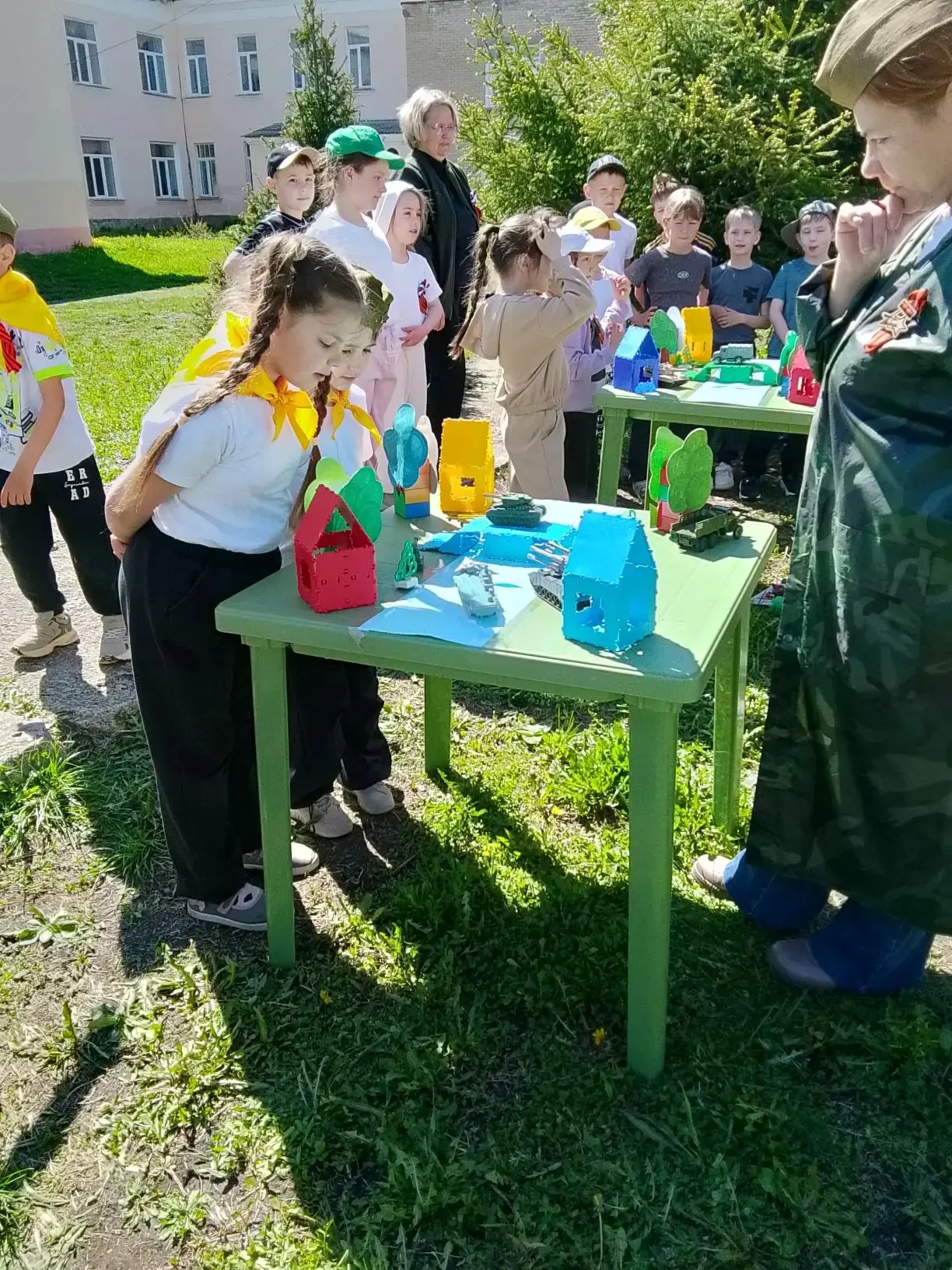 Первоклассники 1 "А" класса сегодня стали победителями в военно-патриотической игре "Наследники Побе