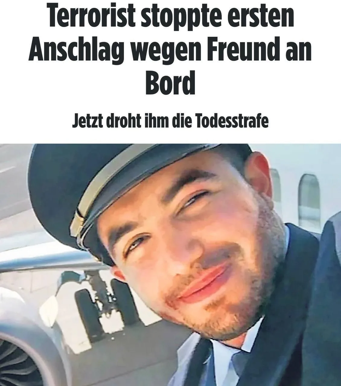 🪓Второму пилоту Flydubai грозит смертная казнь — Bild.