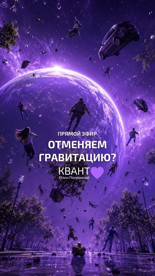 🌸Эфир «Отменяем гравитацию?» доступен в ВК по ссылке https://vkvideo.ru/video-20722982...