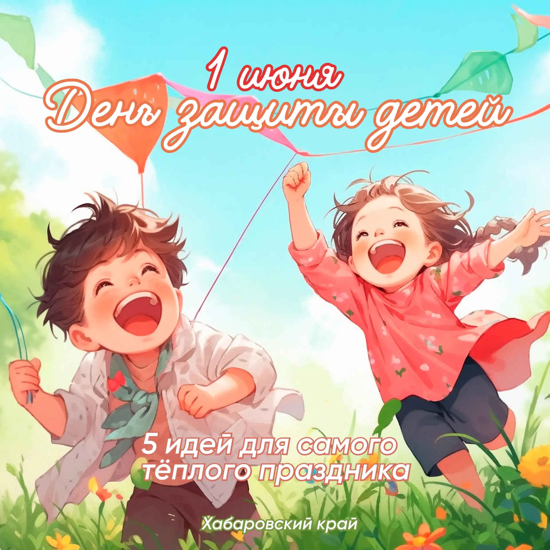👶1 июня — детство начинается с улыбки