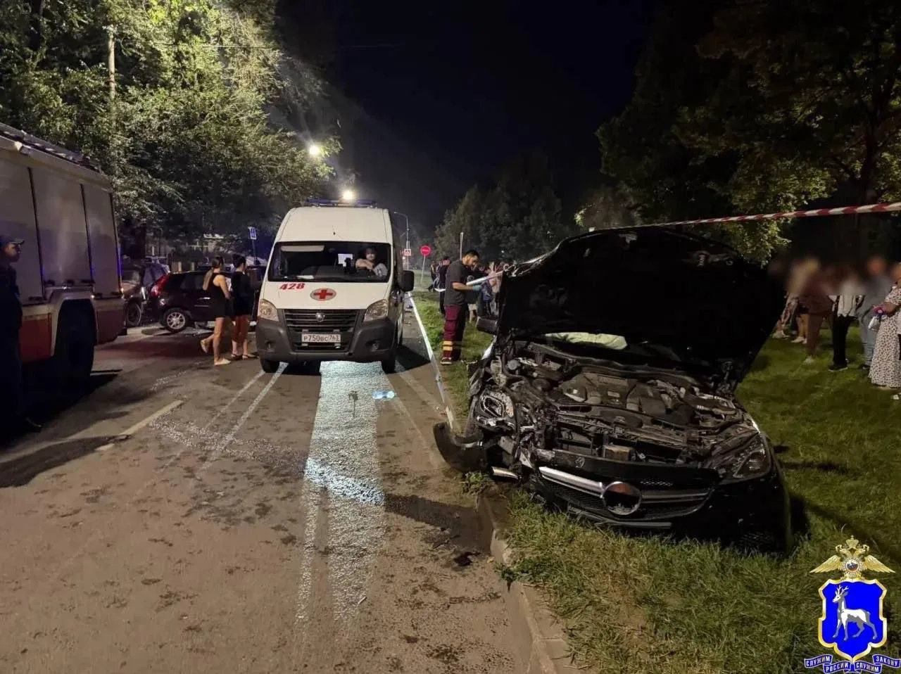 В Самаре в Промышленном районе случилось ДТП с участием трёх машин, три человека получи...