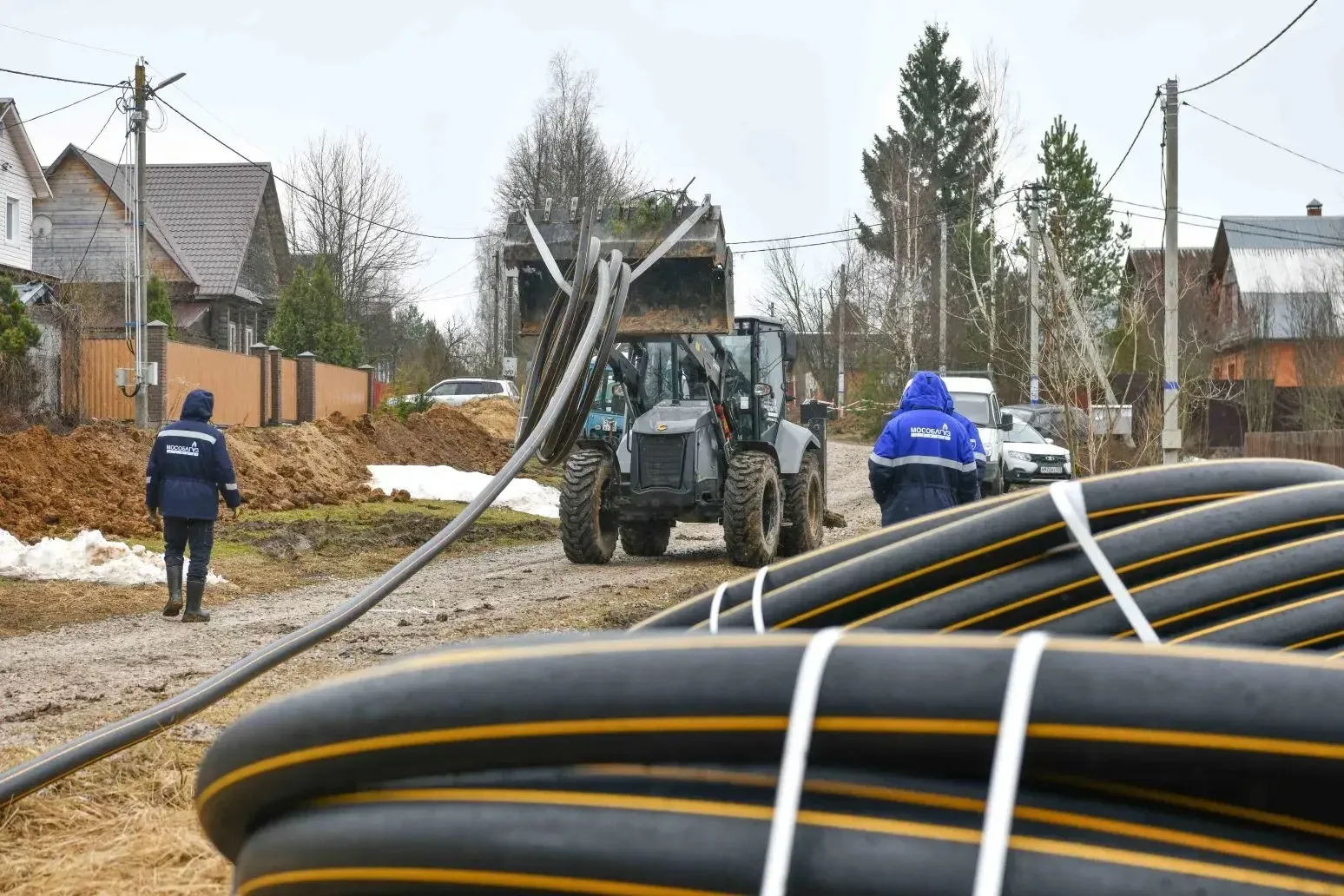 В деревне Глазуны начали проводить газ — жители впервые получат централизованное газоснабжение  Для 