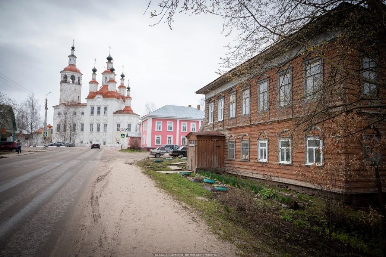 Медиаразведка продолжается, и мы поехали в Тотьму!   Это красивый старинный город, который старше Мо