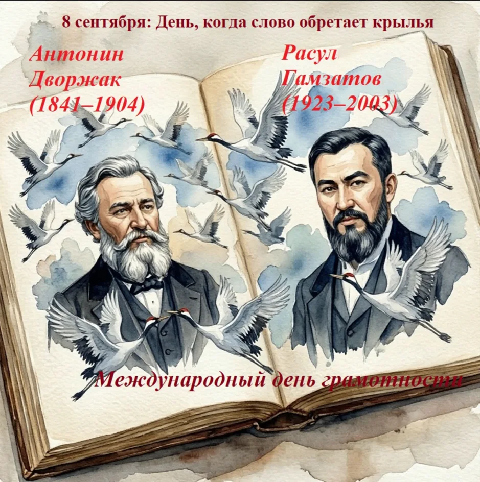 🕊 8 сентября: День, когда слово обретает крылья