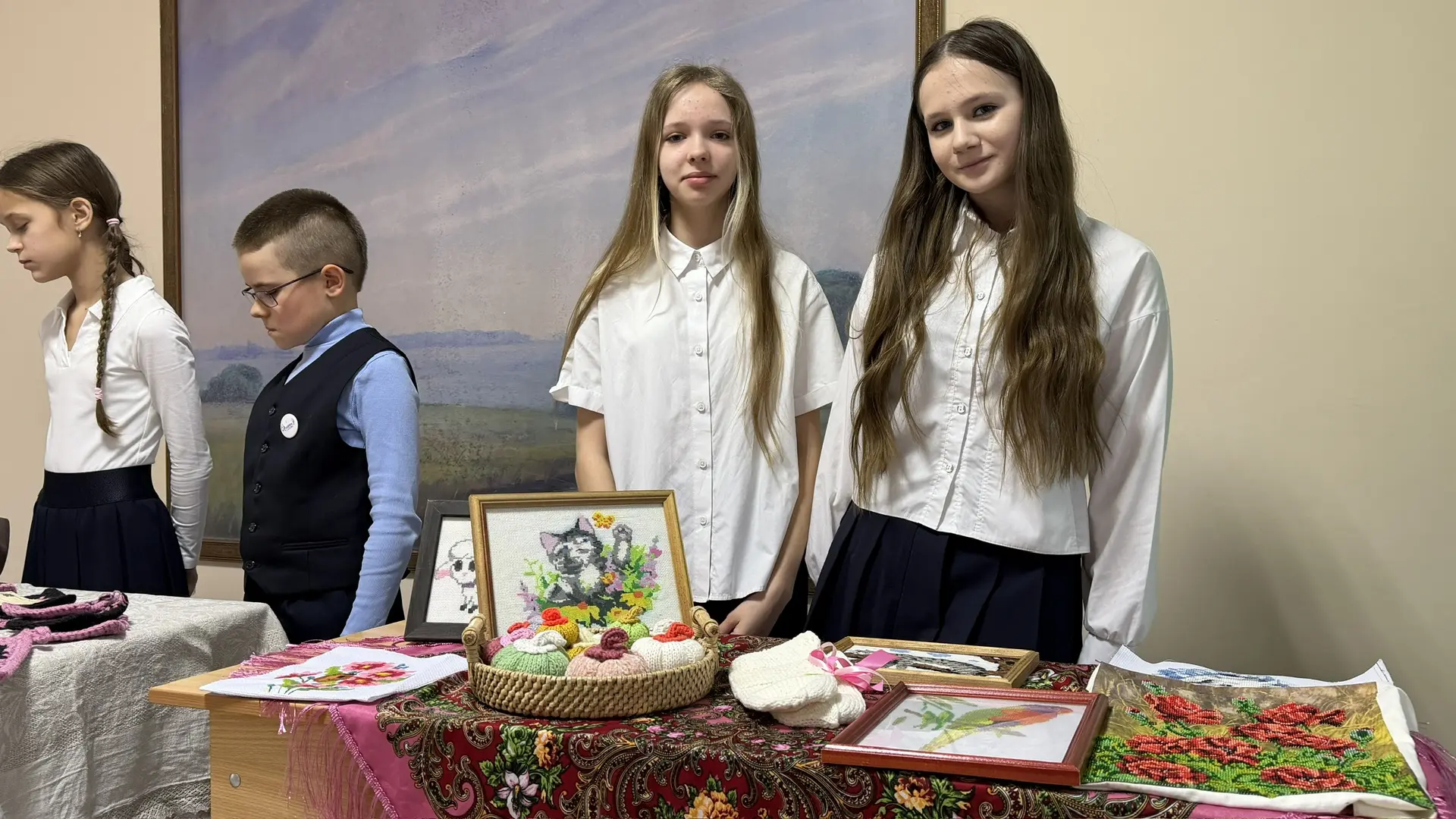 🧶Выставка-продажа изделий ручной работы «Марья - искусница»  🌸В преддверии Международного женского д