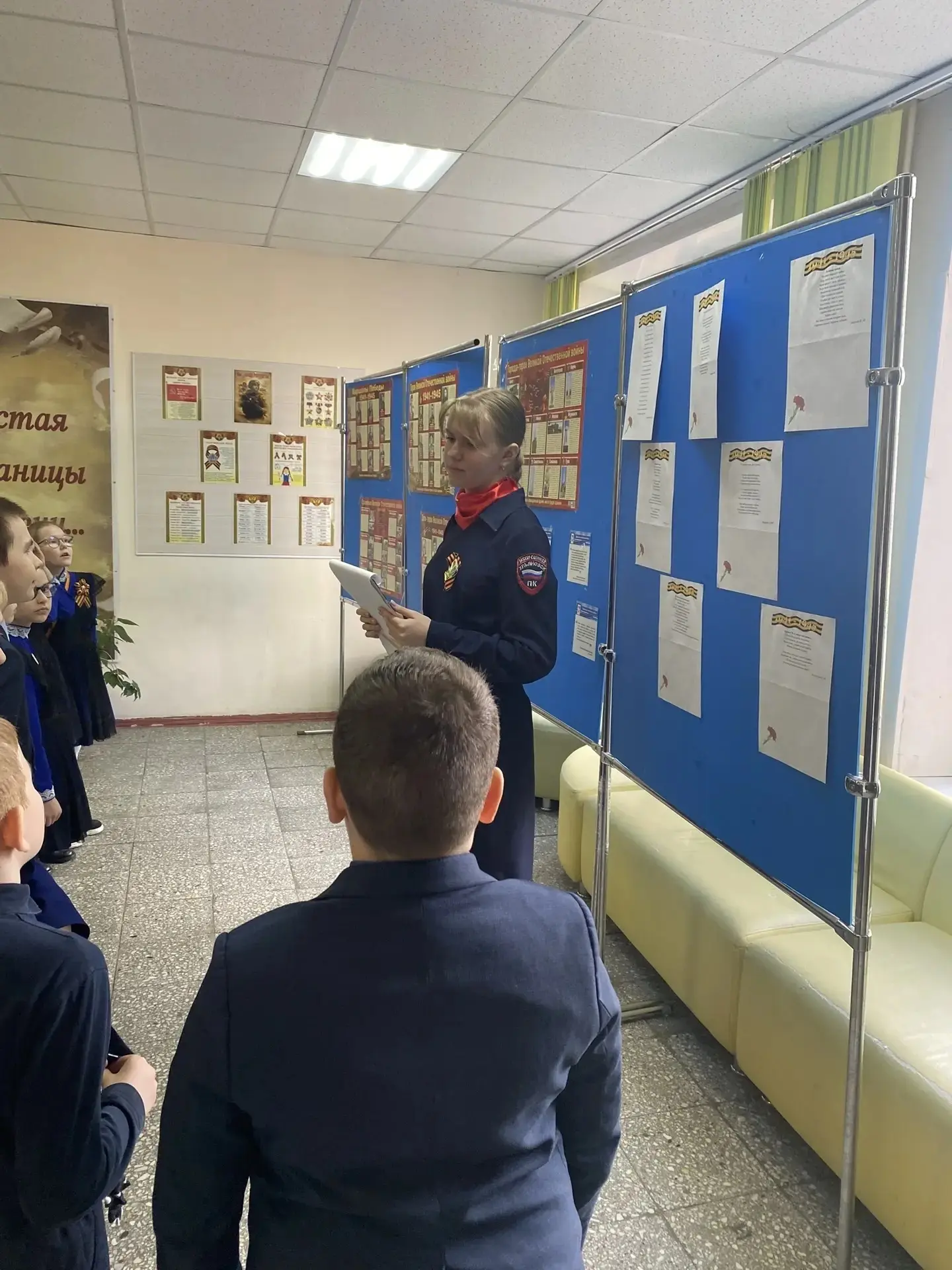 ЭКСКУРСИЯ В ПРОШЛОЕ  📍 В преддверии Дня Победы ученики младших классов попали на экскурсию в музейну