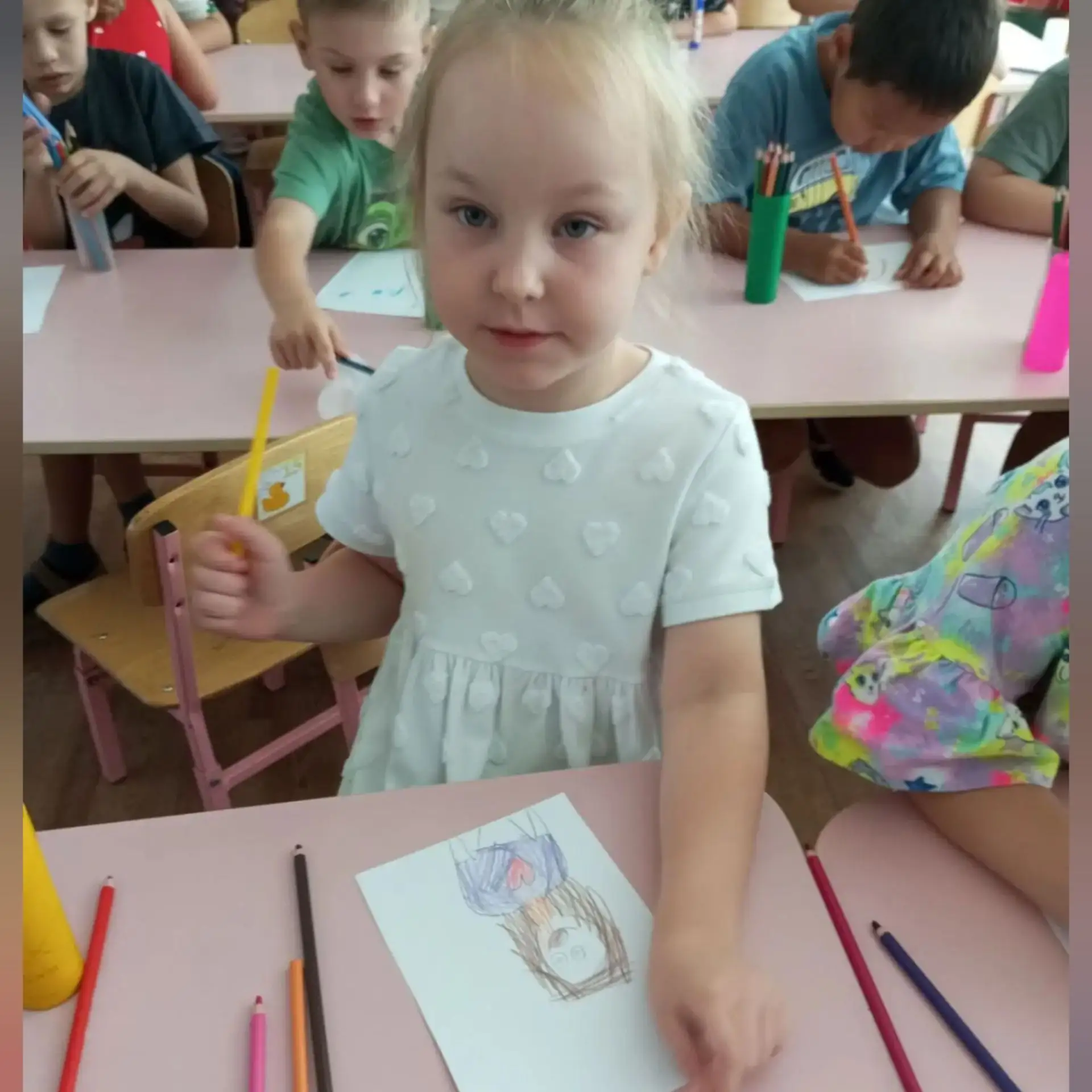 Неделя искусства в самом разгаре! В группе «Непоседы» прошла особенная творческая встре...