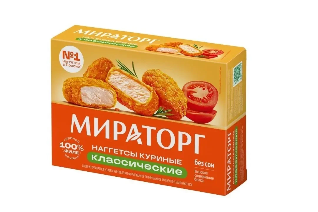 😱 Сальмонеллу обнаружили в наггетсах «Мираторг», — Роспотребнадзор.