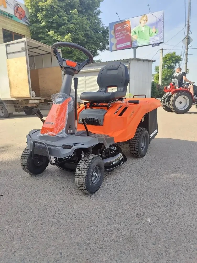 Райдер садовый DAEWOO DWR 610 бензиновый — компактная, маневренная и удобная машина для...
