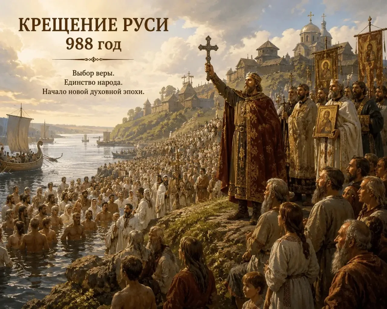 🌟 28 июля — День Крещения Руси 

Для православных верующих это особый праздник, а для всей страны -