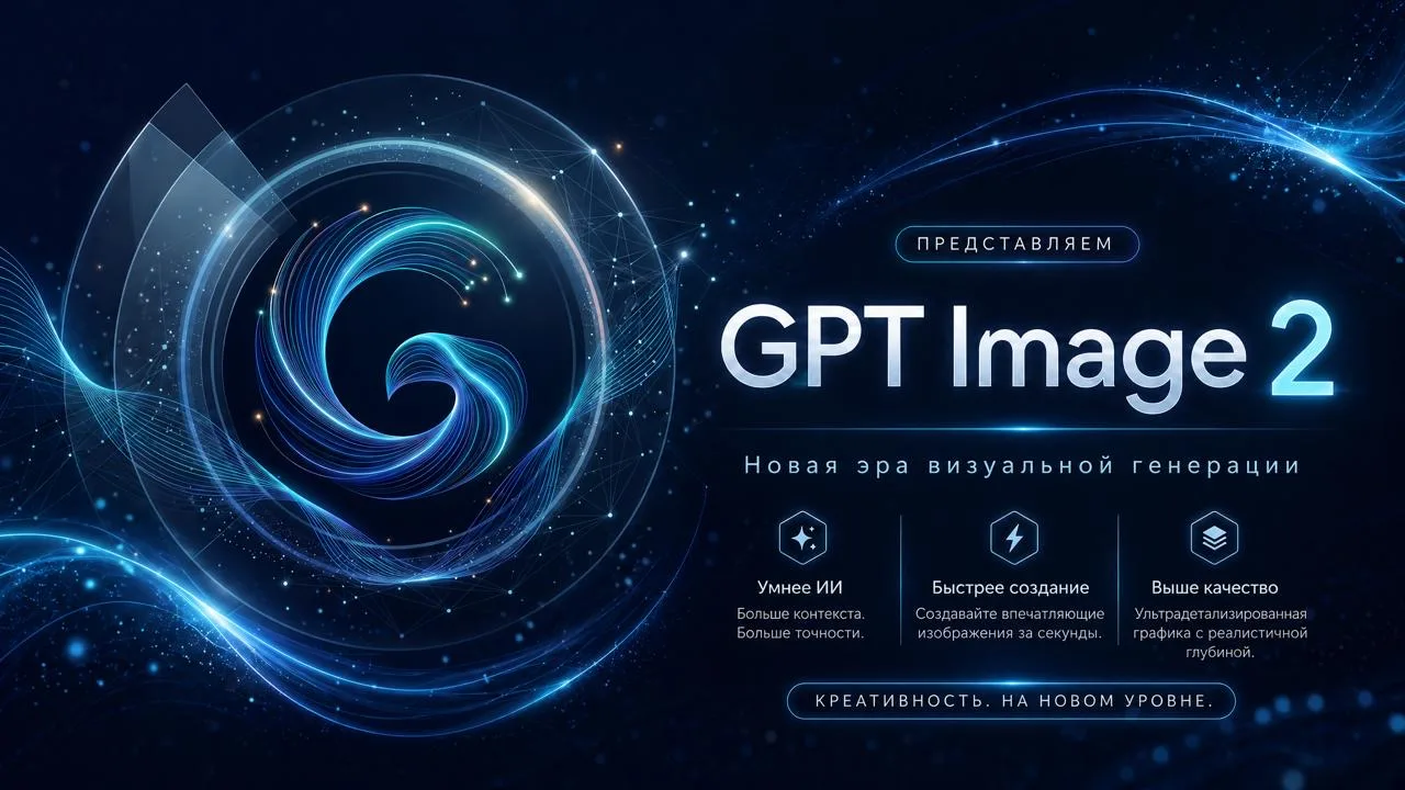Добавили новую модель для генерации изображений — GPT Image 2 🎨  Теперь в ГПТ Россия | GPT Russia до