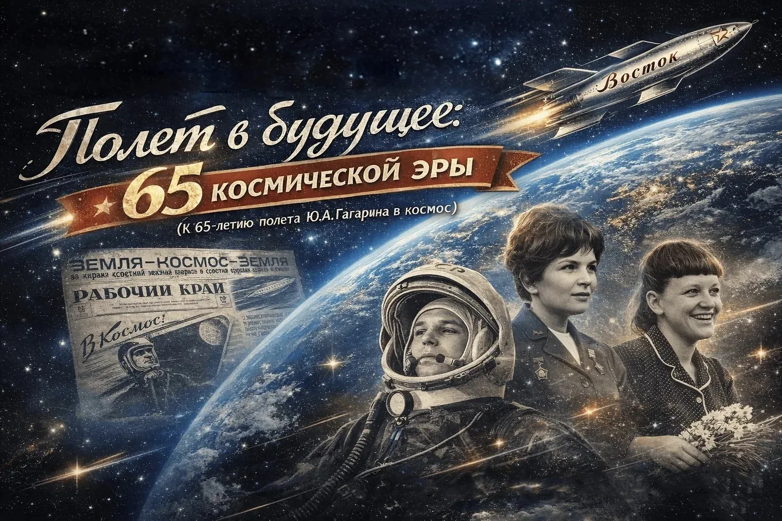 🚀 Конкурс творческих работ, посвящённый Дню космонавтики  10 апреля в нашей школе состоялся конкурс 