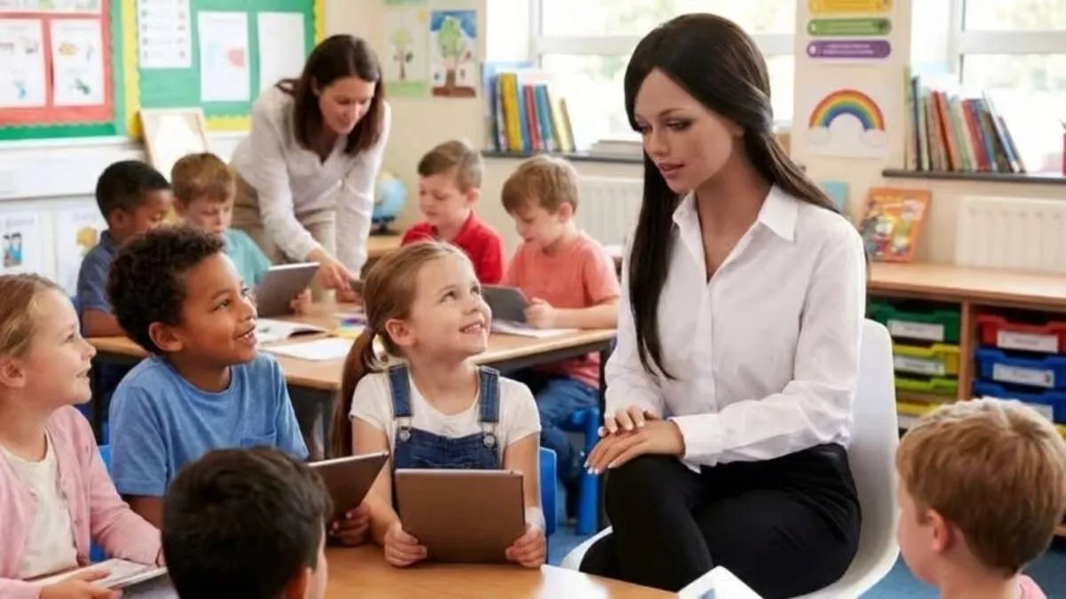 🤷‍♀️ НА ПОДМОГУ ЗАМЕНУ УЧИТЕЛЯМ

👀 Робот-гуманоид начнёт преподавать в школе с 1 сентября. На смел