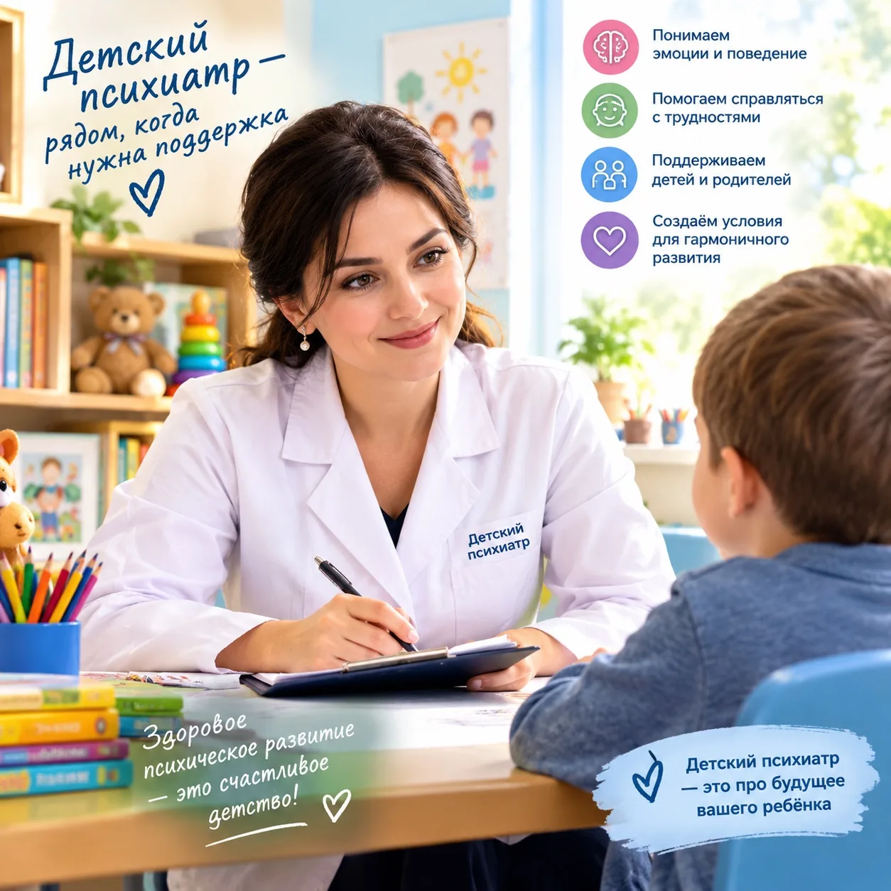 👩‍⚕️ ДЕТСКИЙ ПСИХИАТР