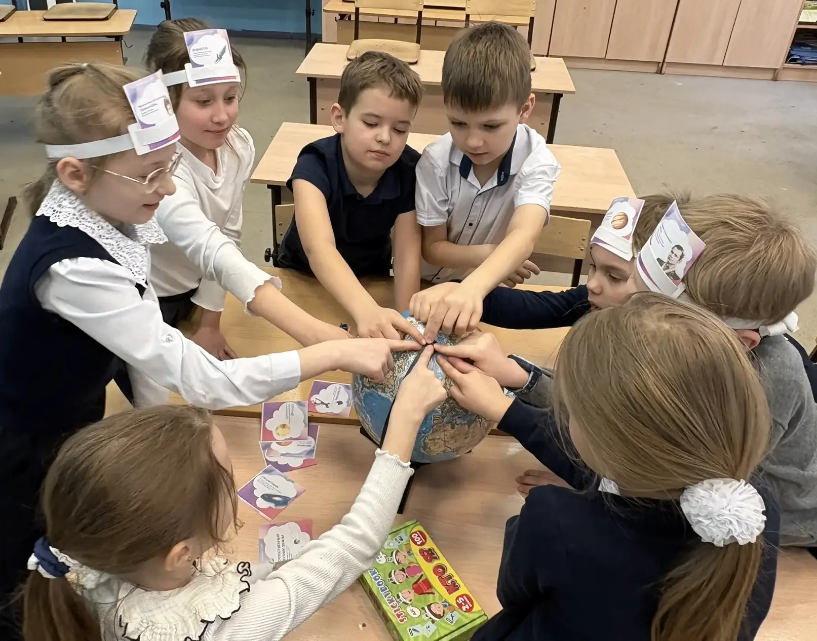 День космонавтики. Настольная игра «Кто я?»В преддверии Дня космонавтики Советник директора по воспи