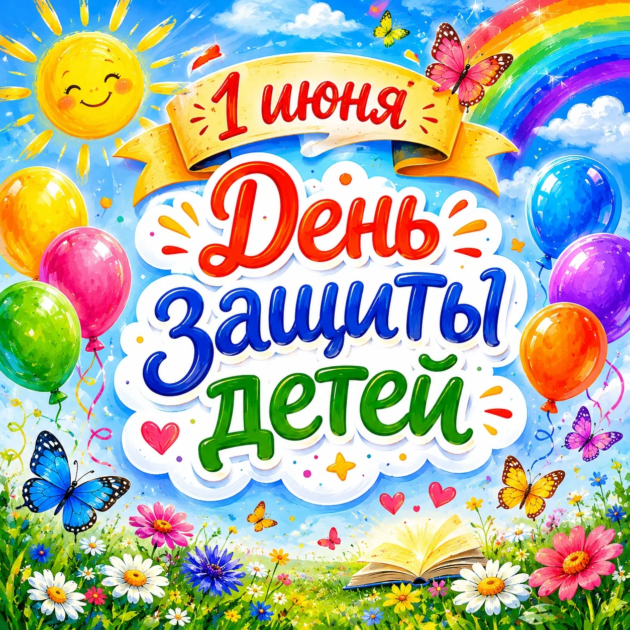 🥳 1 июня — Международный день защиты детей 🥳
