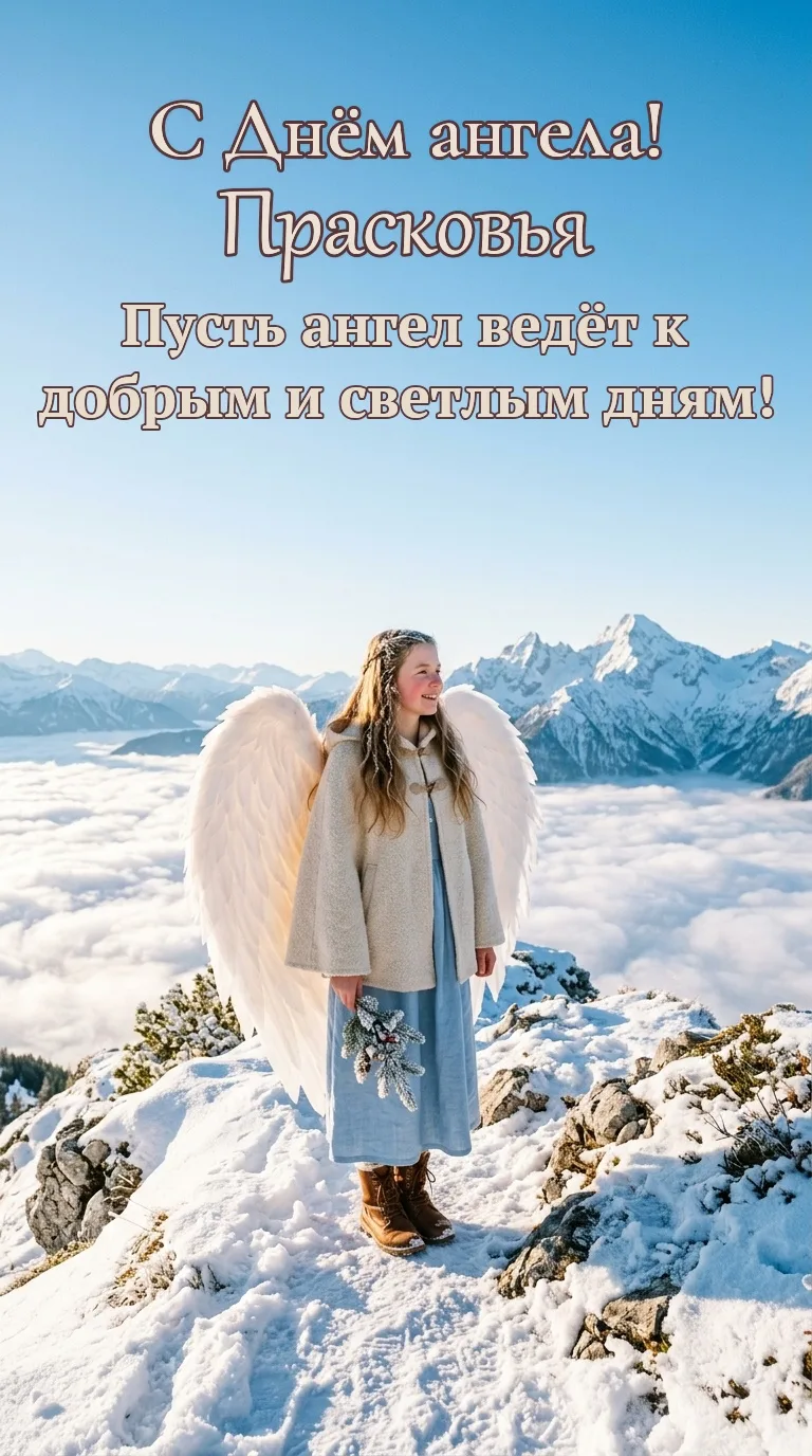 🤍 5 октября — Прасковья, пусть ангел хранит!