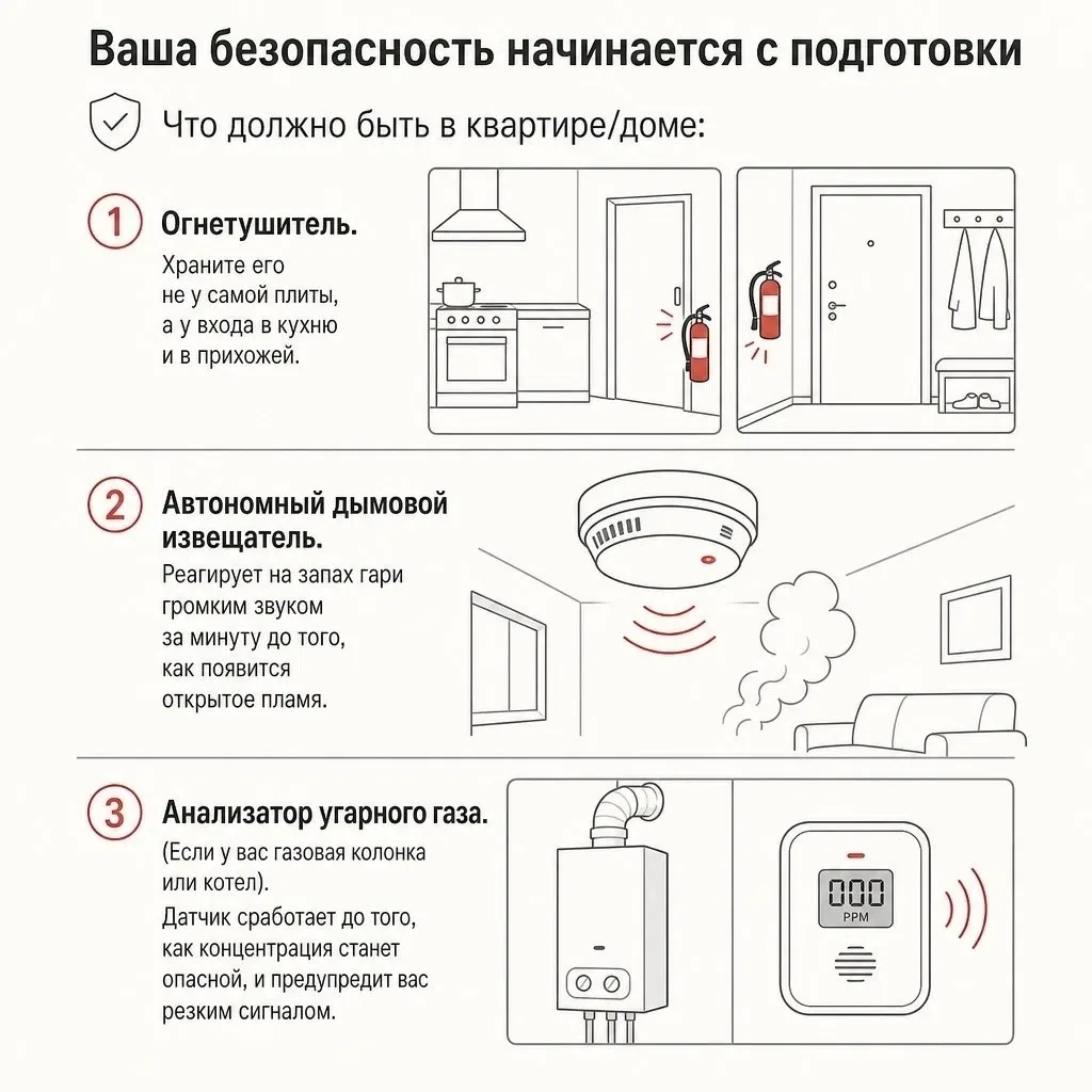 Ваша безопасность начинается с подготовки