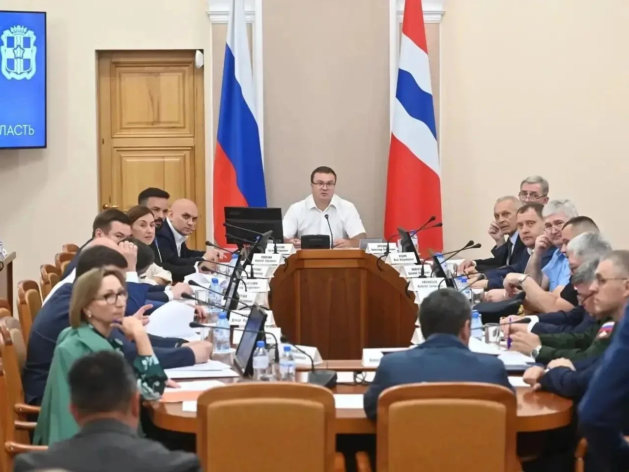 Губернатор Виталий Хоценко провел очередное совместное заседание областной антитеррорис...