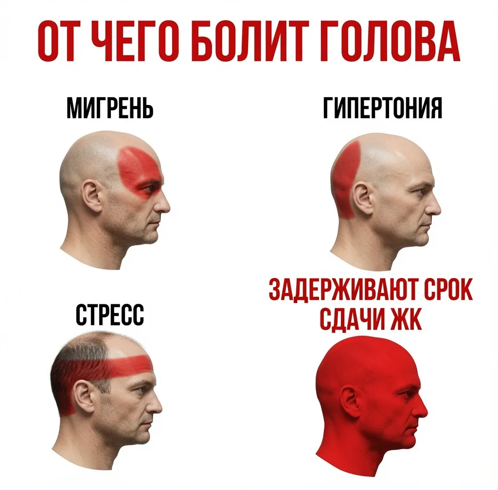 Когда болит голова, мы принимаем таблетки или идём к врачу. 👨‍⚕️

Чтобы голова не болела из-за срок