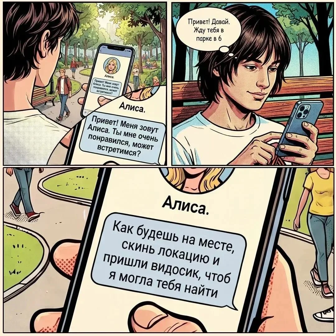 Вместо свидания — шантаж. Так мошенники обманывают подростков!
⁣
Полиция Самарской области предупреж