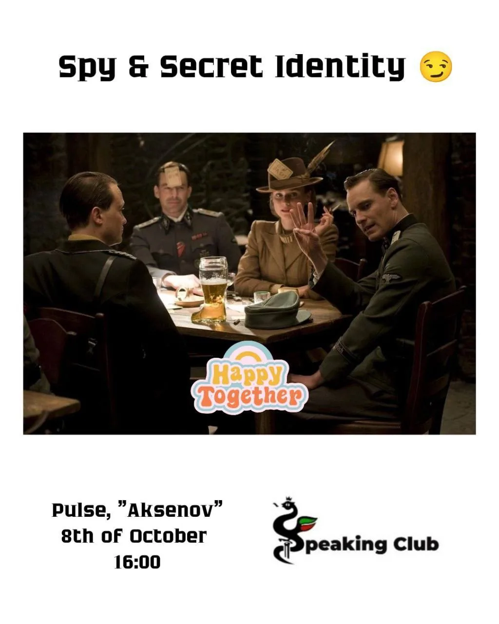 It’s 9th SPEAKING CLUB meeting!