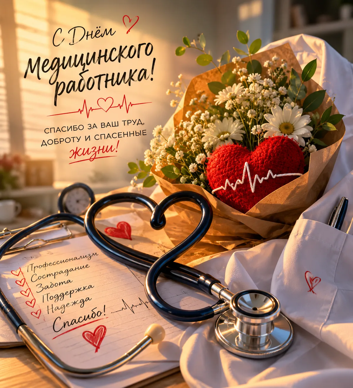 Уважаемые работники медицинской службы! ❤️
