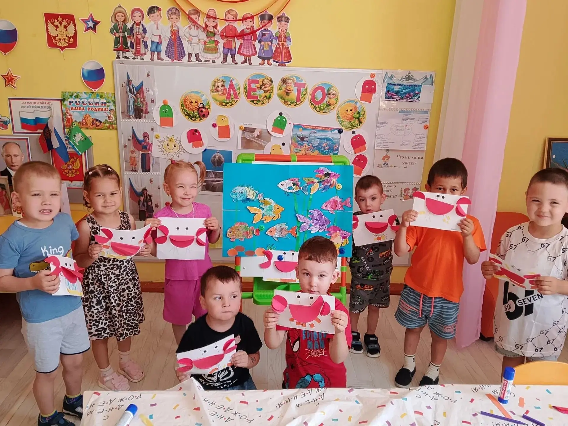 🎉 Ах, какой удивительный и познавательный «Подводный мир»! 🫧🫧🫧Наши юные исследователи из группы 
