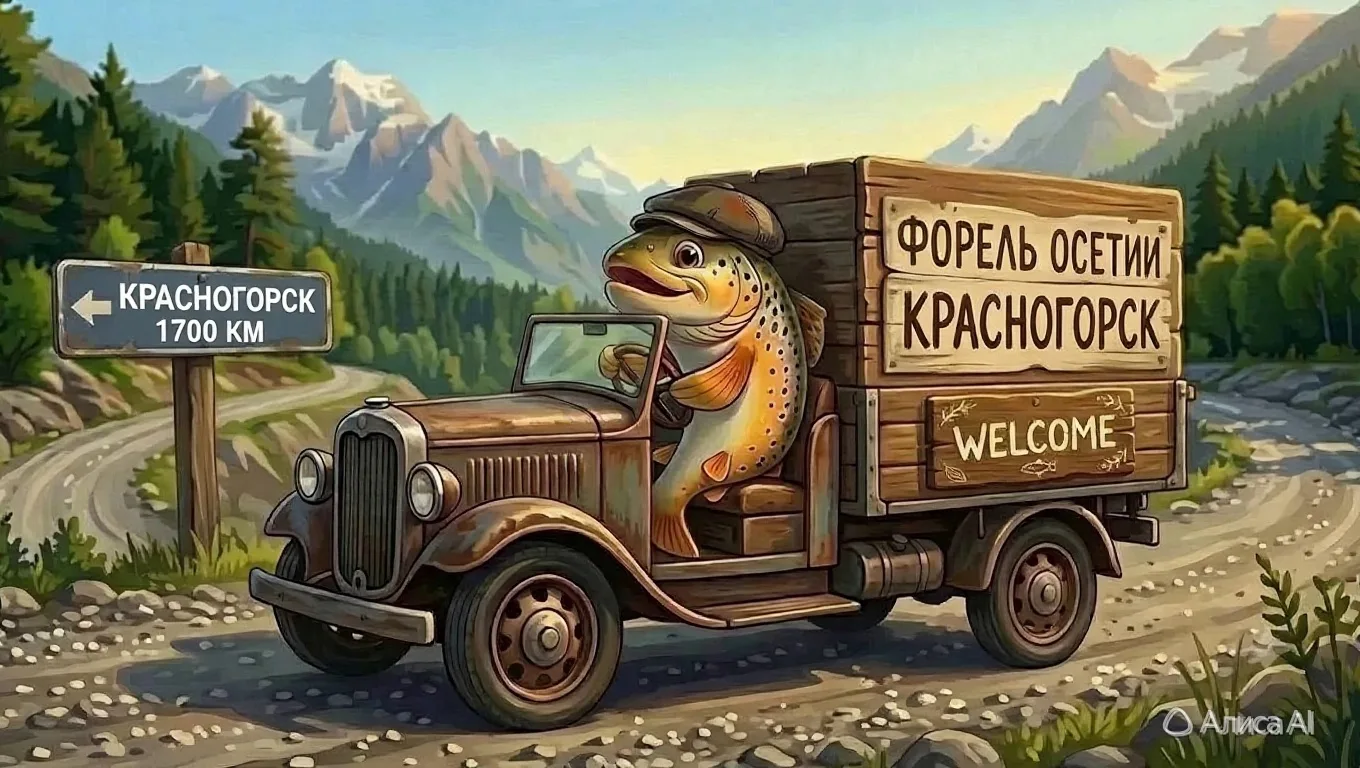 ФОРЕЛЬ ОСЕТИИ!