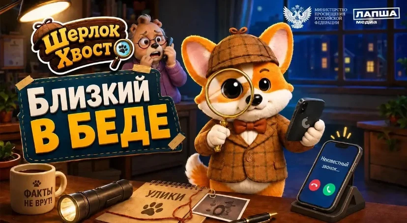 Стартует первый сезон мультсериала «Шерлок Хвост»!