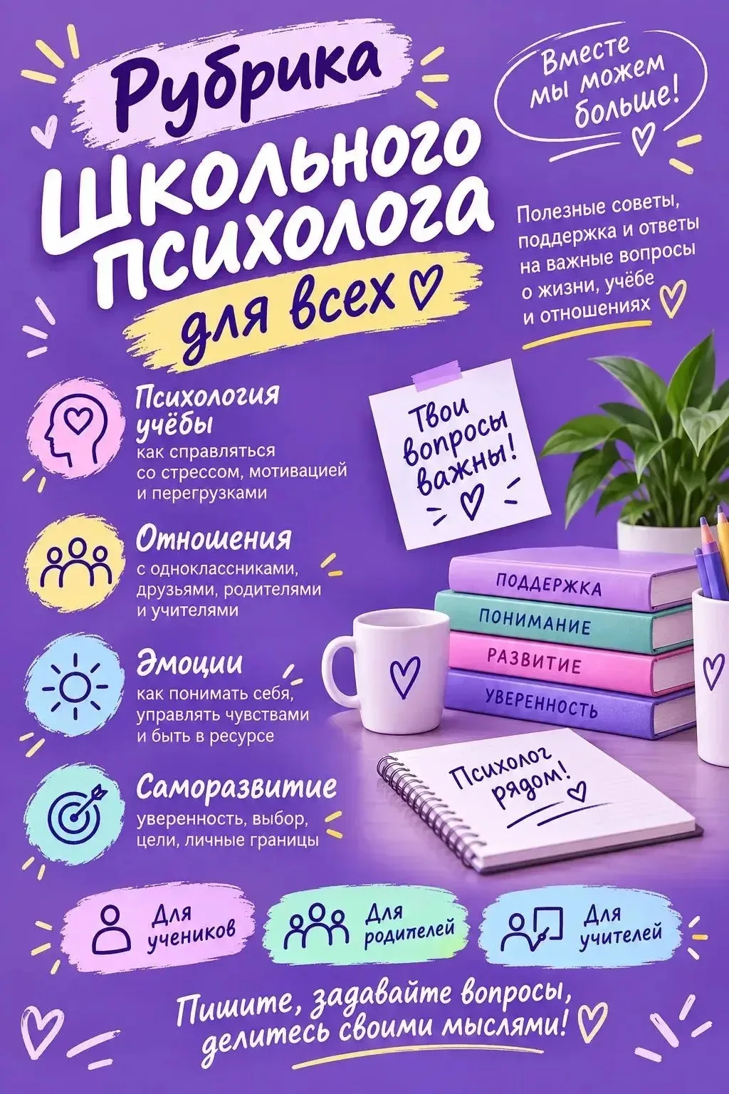 📢 Внимание, школа! Запускаем рубрику!