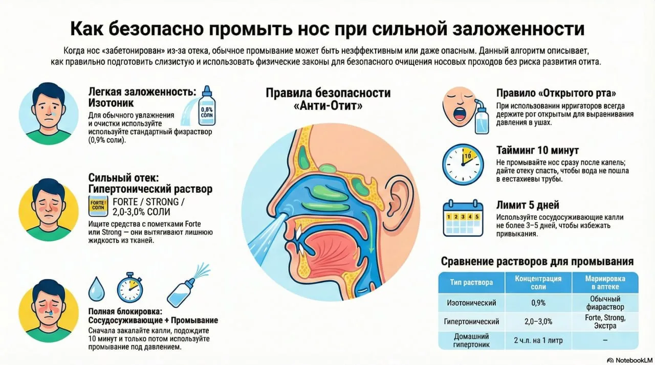 Дополнение к посту про промывание носа 👃

Многие спрашивают: бывают ли ситуации, когда обычного нак