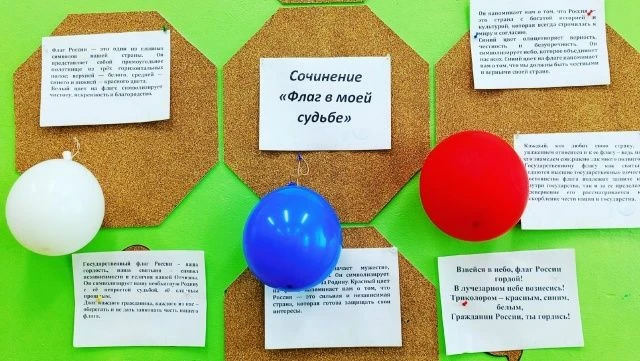 Белый, синий, красный: наши ребята написали лучшие сочинения ко Дню флага!