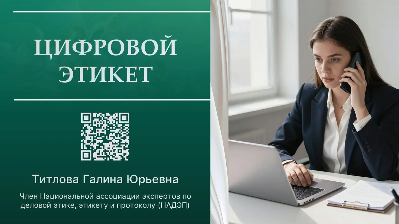 Цифровой этикет