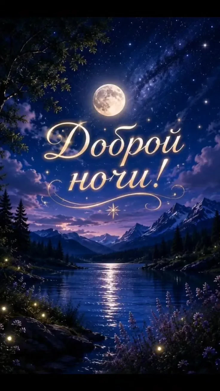 До завтра, дорогие мои!🌙❤️