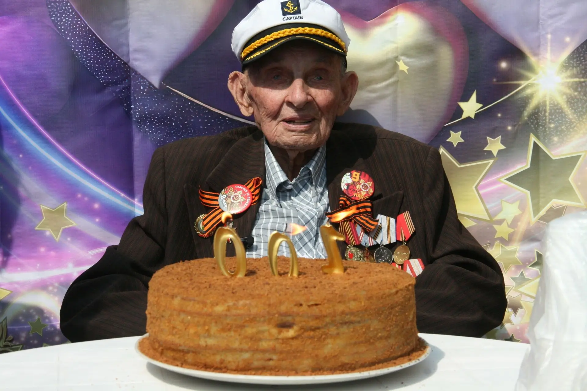24 августа 2026 почетный  100-летний юбилей отметил житель хутора Большая Таловая, полу...