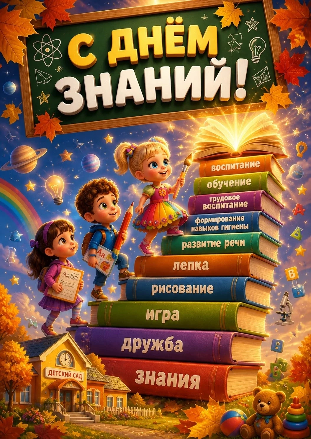 ☀С Днём знаний и с новым учебным годом!☀